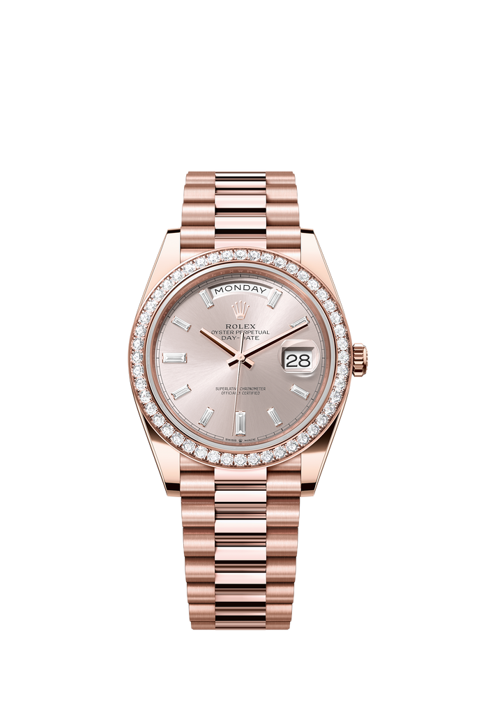 [NEW] Rolex Day-Date 40 228345RBR-0007 | 40mm • 18KT Everose Gold