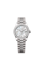 画像をギャラリービューアに読み込む, [NEW] Rolex Datejust 31 278289RBR-0005 | 31mm • 18KT White Gold
