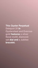 Muatkan imej ke dalam penonton Galeri, [NEW] Rolex Datejust 31 278381RBR-0032 | 31mm • Oystersteel And Everose Gold
