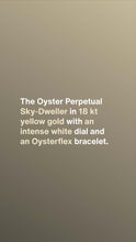 画像をギャラリービューアに読み込む, [NEW] Rolex Sky-Dweller 336238-0003 | 42mm • 18KT Yellow Gold
