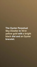 Muatkan imej ke dalam penonton Galeri, [NEW] Rolex Sky-Dweller 336938-0002 | 42mm • 18KT Yellow Gold
