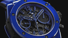 Load and play video in Gallery viewer, [New] Hublot Big Bang Unico Blue Magic 411.ES.5119.RX | Limited Edition • 42mm
