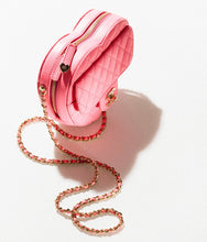 Load image into Gallery viewer, [NEW] Chanel Heart Bag | Lambskin, Coral Pink
