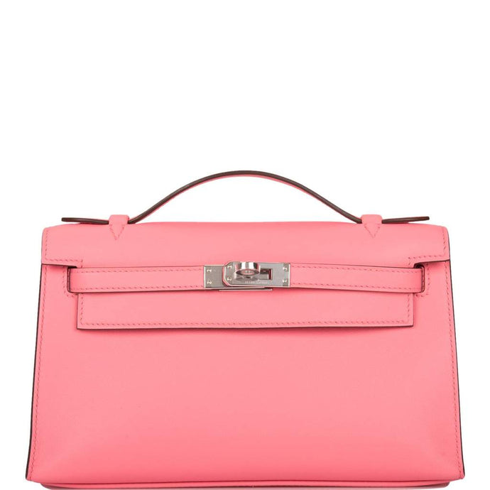 [NEW] Hermès Kellymini Mini, Pochette | Rose D'ete, Swift Leather, Palladium Hardware
