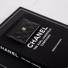 将图片加载到图库查看器中， [NEW] Chanel Classic Card Holder | Grained Calfskin &amp; Gold-Tone Metal Black
