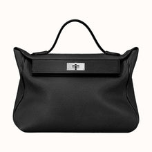 Load image into Gallery viewer, [New] Hermès 24/24 35 | Noir, Togo &amp; Swift Leather, Palladium Hardware
