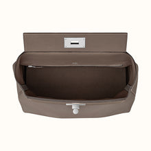 Muatkan imej ke dalam penonton Galeri, [New] Hermès 24/24 35 | Gris Étain, Togo &amp; Swift Leather, Palladium Hardware
