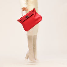 Muatkan imej ke dalam penonton Galeri, [New] Hermès 24/24 35 | Gris Étain, Togo &amp; Swift Leather, Palladium Hardware
