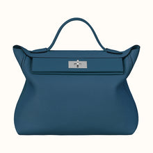 Load image into Gallery viewer, [New] Hermès 24/24 35 | Deep Blue, Taurillon Maurice &amp; Barenia Leather, Palladium Hardware
