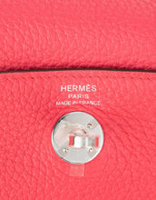 Muatkan imej ke dalam penonton Galeri, [New] Hermès Lindy | Rose Extreme, Clemence Leather, Palladium Hardware

