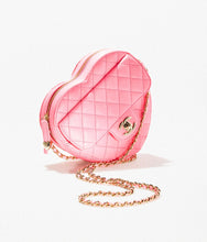 将图片加载到图库查看器中， [NEW] Chanel Heart Bag | Lambskin, Coral Pink
