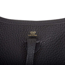 Load image into Gallery viewer, [New] Hermès Black Clemence Evelyne TPM Bag Gold Hardware
