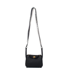 Load image into Gallery viewer, [New] Hermès Lindy Mini 20 | Noir, Taurillon Clemence Leather, Gold Hardware
