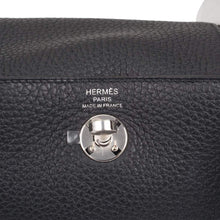 Muatkan imej ke dalam penonton Galeri, [New] Hermès Lindy Mini 20 | Noir, Taurillon Clemence Leather, Palladium Hardware
