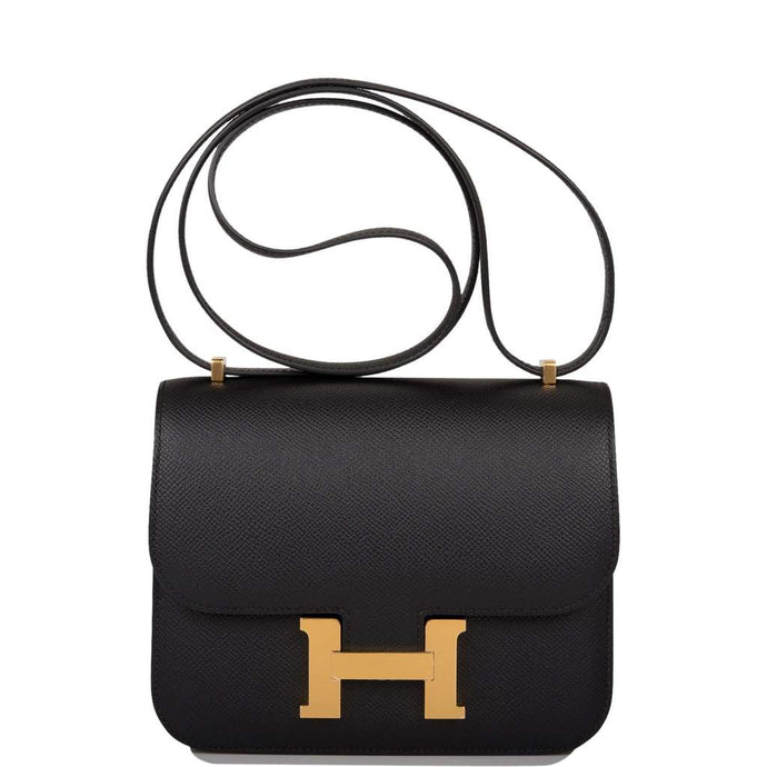 [New] Hermès Constance 18 | Noir, Epsom Leather, Gold Hardware