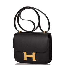 Muatkan imej ke dalam penonton Galeri, [New] Hermès Constance 18 | Noir, Epsom Leather, Gold Hardware
