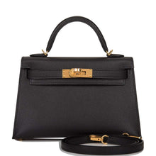 Load image into Gallery viewer, [NEW] Hermès Kelly Mini II 20 | Noir/Black, Epsom Leather, Gold Hardware
