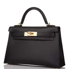 Load image into Gallery viewer, [NEW] Hermès Kelly Mini II 20 | Noir/Black, Epsom Leather, Gold Hardware
