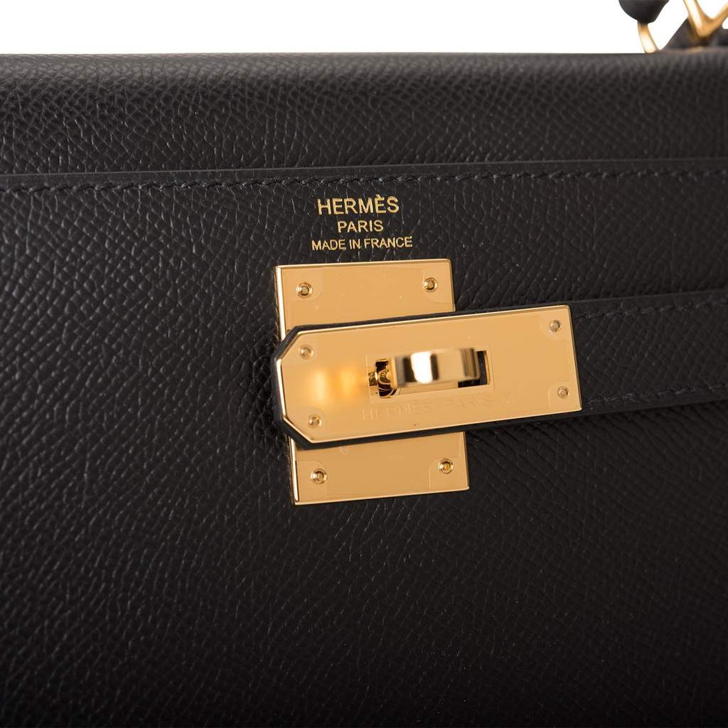 NEW] Hermès Kelly Sellier 28  Noir, Epsom Leather, Gold Hardware – The  Super Rich Concierge Malaysia