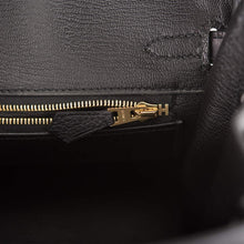 Muatkan imej ke dalam penonton Galeri, [New] Hermès Black Matte Alligator/Togo Birkin Touch 25cm Gold Hardware
