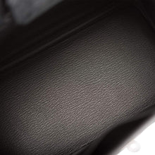 Muatkan imej ke dalam penonton Galeri, [New] Hermès Black Ostrich Birkin 25cm Palladium Hardware
