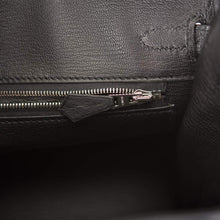 將圖片加載到圖庫查看器中， [New] Hermès Black Ostrich Birkin 25cm Palladium Hardware
