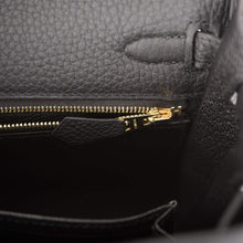 Load image into Gallery viewer, [NEW] Hermès Kelly Retourne 25 | Noir/Black, Togo Leather, Gold Hardware
