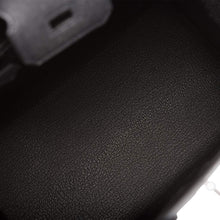 Load image into Gallery viewer, [New] Hermès Black Veau Madame Sellier Birkin 25cm Palladium Hardware
