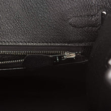 Muatkan imej ke dalam penonton Galeri, [New] Hermès Black Veau Madame Sellier Birkin 25cm Palladium Hardware
