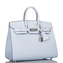 Muatkan imej ke dalam penonton Galeri, [New] Hermès Bleu Brume Epsom Sellier Birkin 25cm Palladium Hardware
