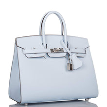 Load image into Gallery viewer, [New] Hermès Bleu Brume Epsom Sellier Birkin 25cm Palladium Hardware
