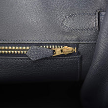 Muatkan imej ke dalam penonton Galeri, [New] Hermès Birkin 30 | Bleu Nuit, Togo Leather Gold Hardware
