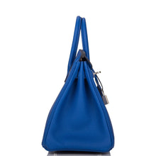 Load image into Gallery viewer, [New] Hermès Bleu Royal Verso Togo Birkin 25cm Palladium Hardware
