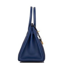 Load image into Gallery viewer, [New] Hermès Birkin 30 | Bleu Sapphire, Taurillon Novillo, Gold Hardware
