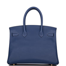Muatkan imej ke dalam penonton Galeri, [New] Hermès Birkin 30 | Bleu Sapphire, Taurillon Novillo, Gold Hardware
