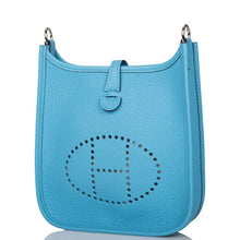 Load image into Gallery viewer, [New] Hermès Bleu du Nord Clemence Evelyne TPM Bag Palladium Hardware
