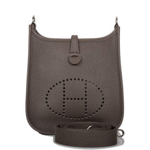 Load image into Gallery viewer, [New] Hermès Etain Clemence Evelyne TPM Bag Palladium Hardware
