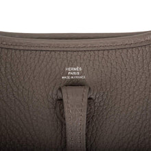 Load image into Gallery viewer, [New] Hermès Etain Clemence Evelyne TPM Bag Palladium Hardware

