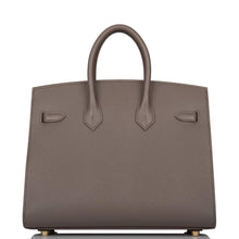 Load image into Gallery viewer, [New] Hermès Etain Epsom Sellier Birkin 25cm Gold Hardware
