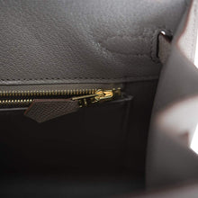 Muatkan imej ke dalam penonton Galeri, [New] Hermès Etain Epsom Sellier Birkin 25cm Gold Hardware
