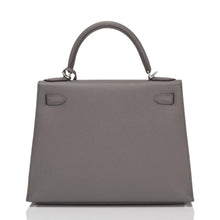 Load image into Gallery viewer, [NEW] Hermès Kelly Sellier 28 | Etain, Epsom Leather, Palladium Hardware
