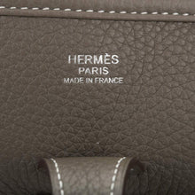 Load image into Gallery viewer, [New] Hermès Etoupe Clemence Evelyne III PM Bag Palladium Hardware
