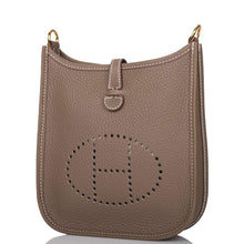 Load image into Gallery viewer, Copy of [New] Hermès Etoupe Clemence Evelyne TPM Bag Gold Hardware
