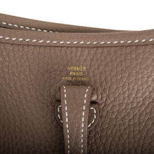 Muatkan imej ke dalam penonton Galeri, Copy of [New] Hermès Etoupe Clemence Evelyne TPM Bag Gold Hardware

