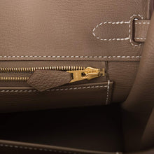 Load image into Gallery viewer, [New] Hermès Etoupe Togo Birkin 25cm Gold Hardware
