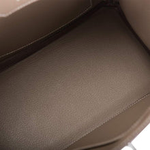 將圖片加載到圖庫查看器中， [New] Hermès Etoupe Togo Birkin 25cm Palladium Hardware
