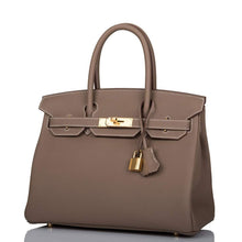 Load image into Gallery viewer, [New] Hermès Birkin 30 | Etoupe, Togo Leather, Gold Hardware
