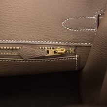 Muatkan imej ke dalam penonton Galeri, [New] Hermès Birkin 30 | Etoupe, Togo Leather, Gold Hardware
