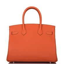 Muatkan imej ke dalam penonton Galeri, [New] Hermès Birkin 30 | Feu, Clemence Leather, Palladium Hardware
