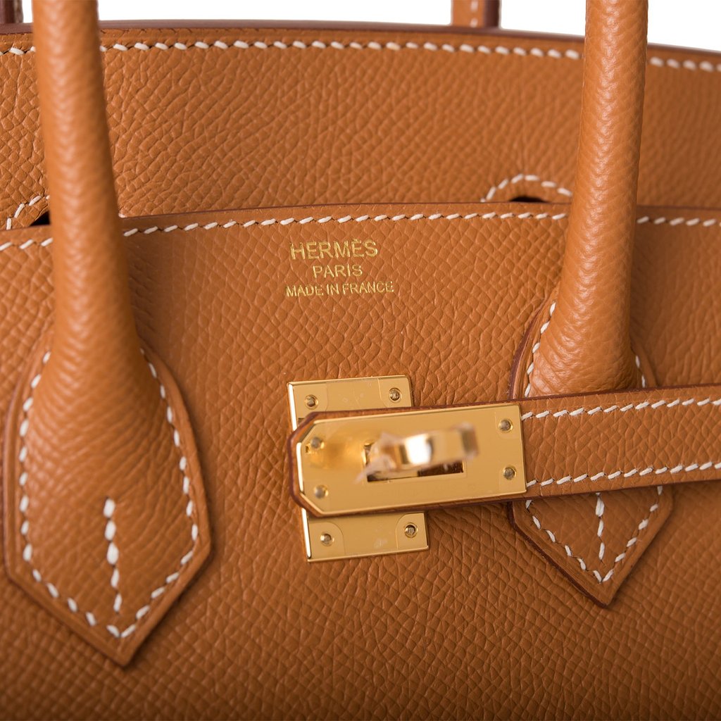 Hermès Birkin 25 cm Sellier Brown Epsom Leather Gold Hardware